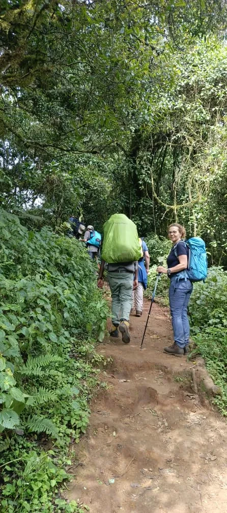 Day one at Lemosho route look so much oxygen