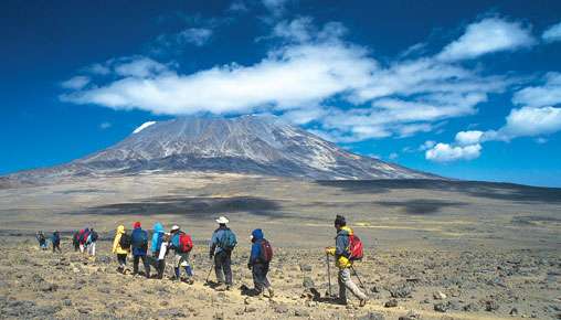 KILIMANJARO - LEMOSHO ROUTE (9) OVERNIGHT AT CRATER CAMP.